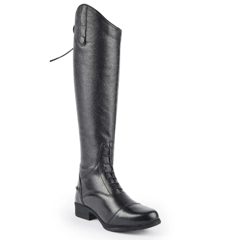 Moretta Gianna Childrens Riding Boots in Black-6